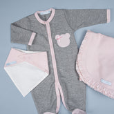 Macacão - Suedine - Mescla - Ursa